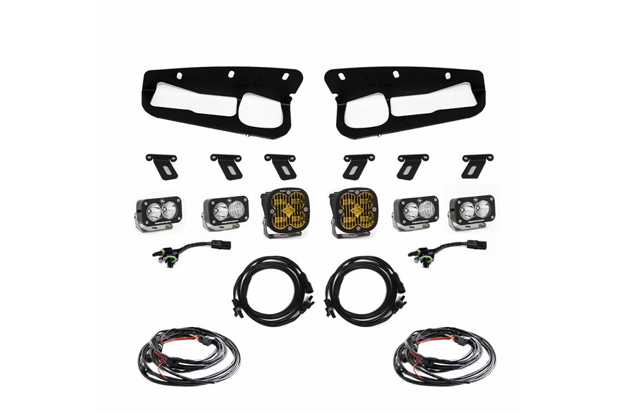 Ford Bronco Baja Designs Pro Series Fog Pocket Kit - High Performance LED Off-Road Lighting for Adventure & Night Driving