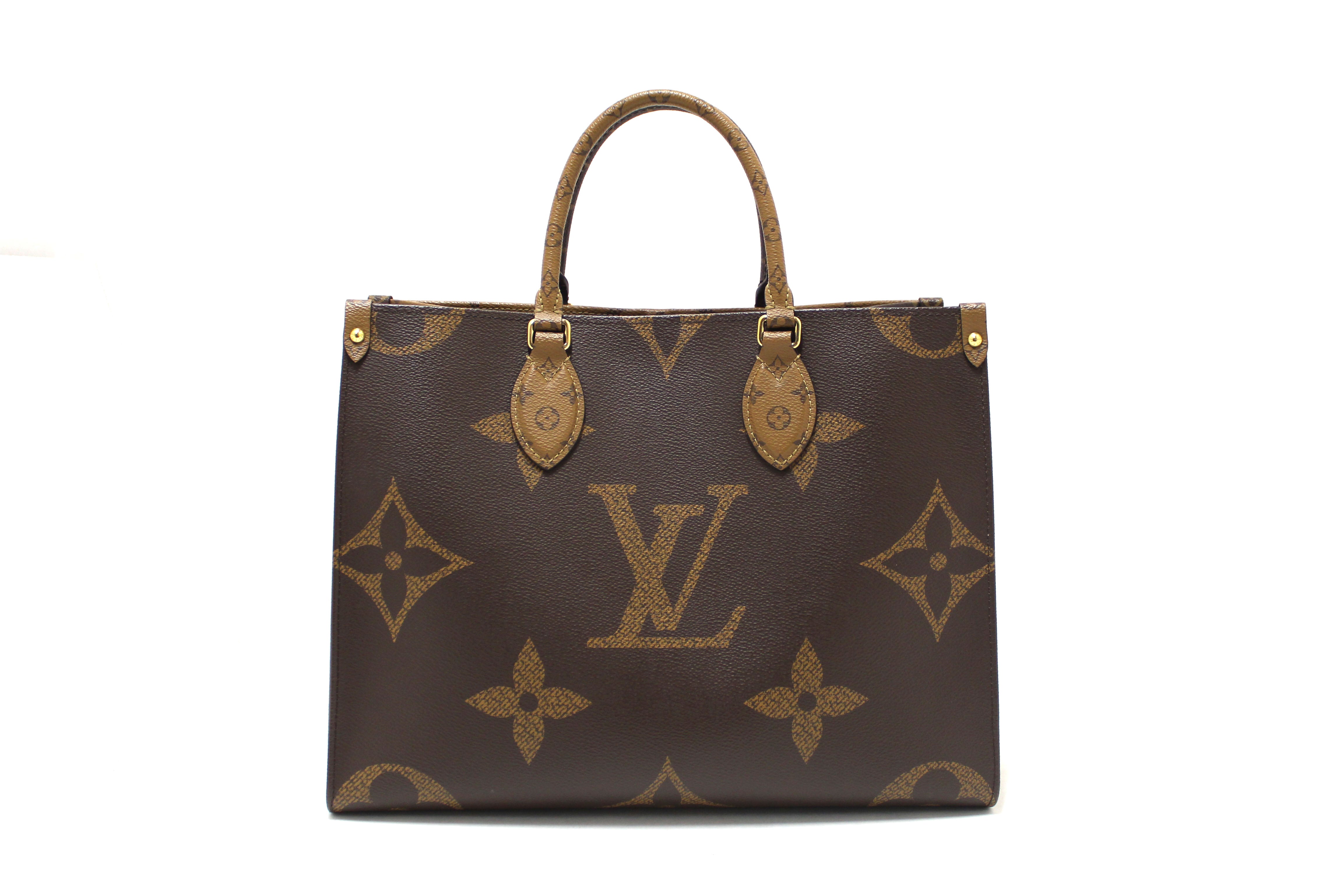 Authentic Louis Vuitton Monogram OnTheGo MM Tote Bag - Luxury Designer Handbag for Women, Perfect for Work, Travel & Everyday Use