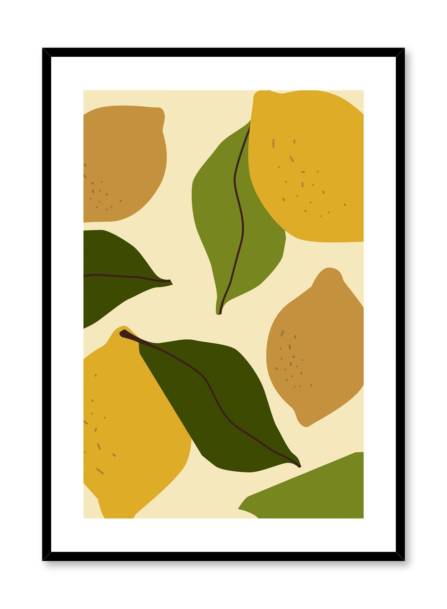 Lemon Party Poster - Vibrant Citrus-Themed Wall Art for Home & Office Decor | Perfect for Parties, Kitchens, and Living Spaces