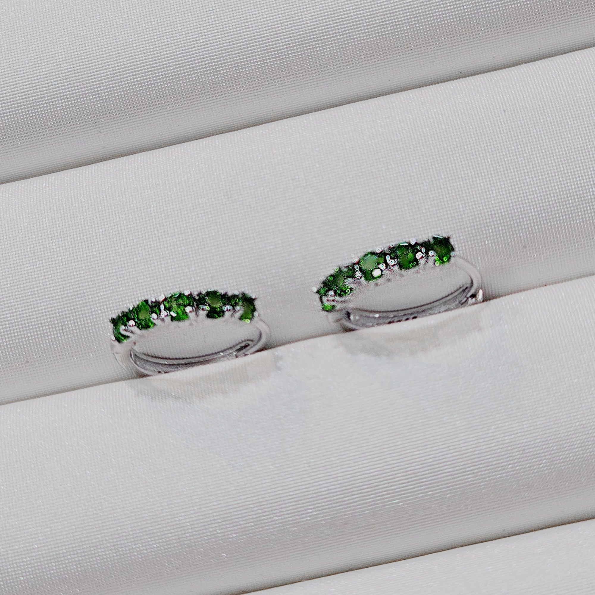 AG Collective Jewelry – Emerald Green Huggie Earrings for Women | 14K Gold Plated Hoop Earrings | Perfect for Everyday Wear, Parties & Special Occasions