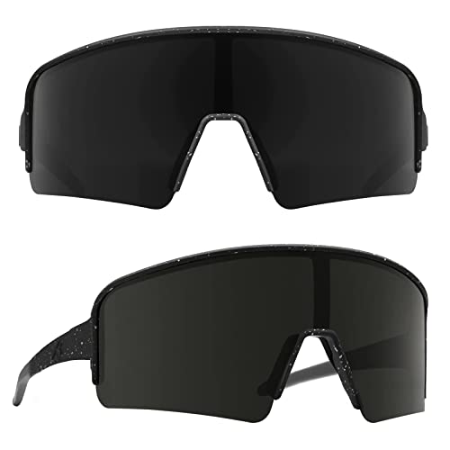 G2 Semi Rimless -Black With Spots/Gray Lens