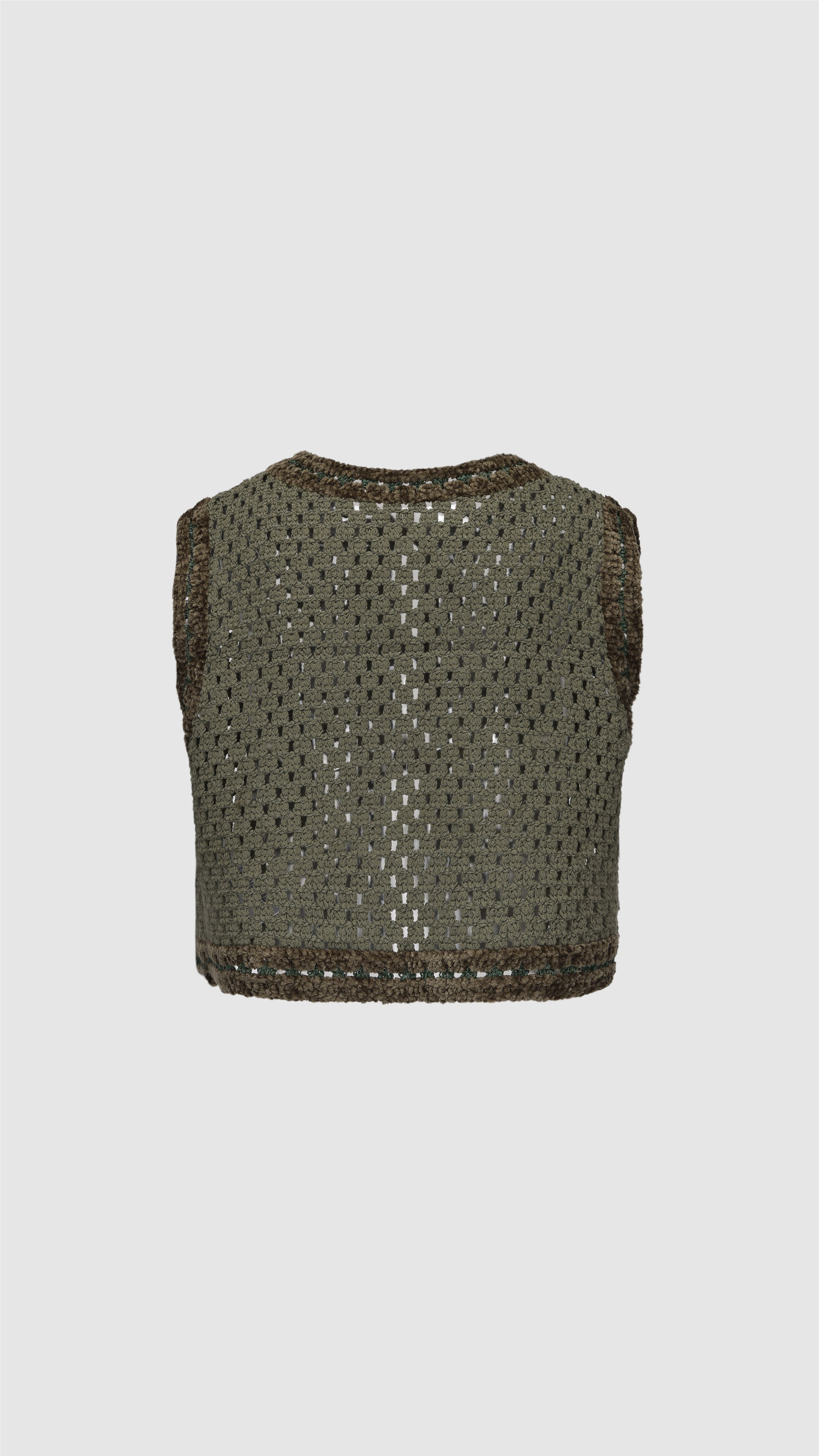 Selk'Nam Graphic Crochet Vest for Women - Stylish Handmade Knit Sweater Vest - Boho Chic Fashion Top for Fall & Winter - Perfect for Layering, Casual Outfits, and Festival Wear