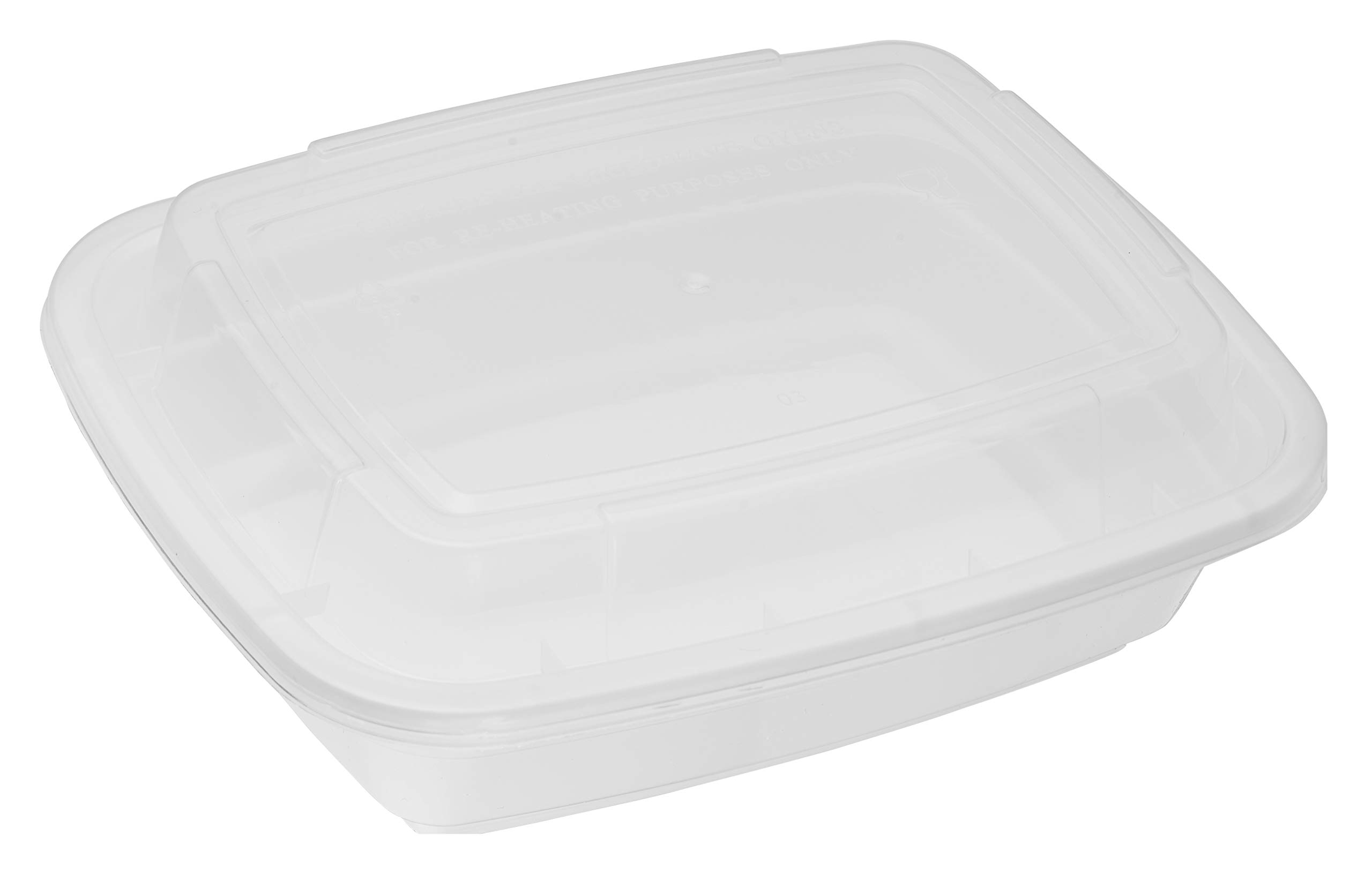 EcoQuality 12 oz Meal Prep Containers [150 Pack] - BPA Free, Microwave & Dishwasher Safe Food Storage Containers with Lids | Reusable Bento Box for Lunch, Meal Prep, Stir Fry & Freezer Storage | Perfect for Office, School & Home Use
