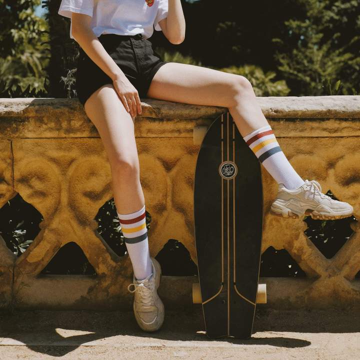 Premium American Socks Stifler Mid High Crew Socks - Comfortable Cotton Blend for Men & Women - Perfect for Sports, Hiking & Everyday Wear