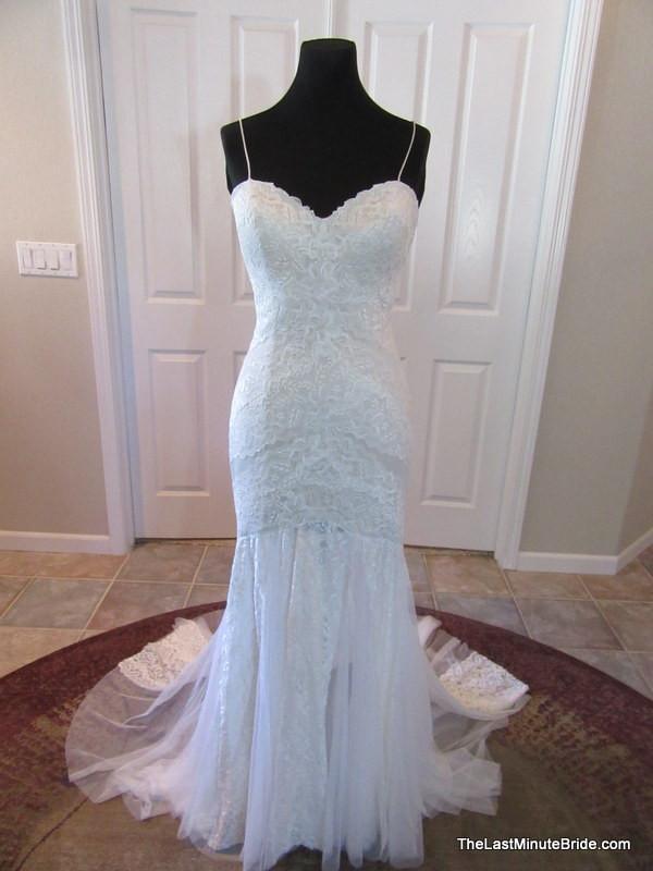 BHLDN Watters Love Marley Wren Gown - Elegant Lace Wedding Dress for Brides, Perfect for Beach, Garden & Romantic Ceremonies
