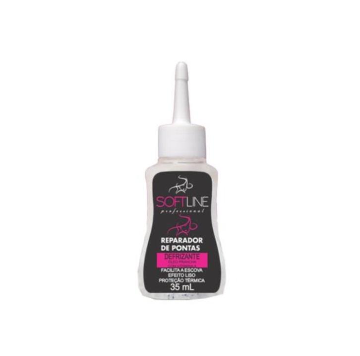 Defrizante Tips Repairer Anti-Frizz Thermal Treatment Fluid 35ml - Soft Line for Damaged Hair | Heat Protectant & Frizz Control for Smooth, Shiny Hair | Perfect for Styling, Blow Drying & Daily Hair Care