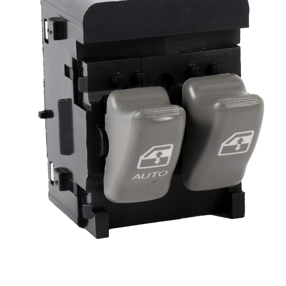 Power Window Master Switch - Driver Side Compatible with 2000-2005 Pontiac Montana & 1997-2000 Pontiac Trans Sport - Left Front Window Control - Easy Installation for Smooth Operation (Perfect for DIY Car Repairs & Window Maintenance)