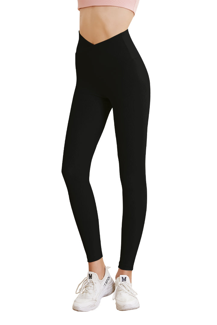 High Waisted Yoga Leggings for Women - Tummy Control Workout Pants - Comfortable & Stretchy for Gym, Running, Lounge & Everyday Wear