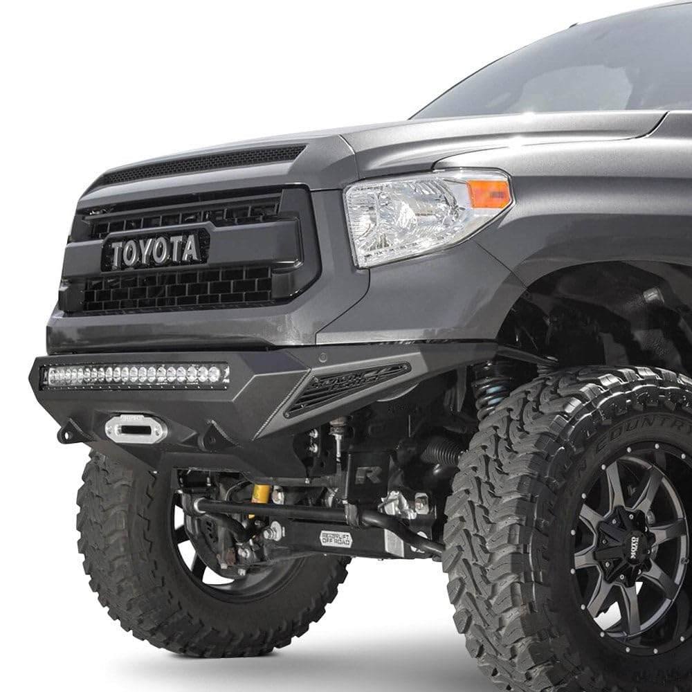 Stealth Fighter Front Bumper F741422860 - High-Performance Car Bumper for Off-Road & Street Racing | Perfect for Jeep Wrangler, Ford F150, Dodge Ram Upgrades