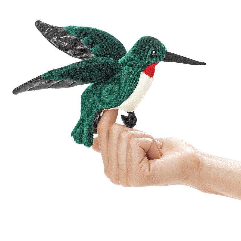 Mini Hummingbird Puppet - Realistic Hand Puppet Toy for Kids & Adults - Perfect for Storytelling, Education & Bird Lovers - Great Gift for Birthdays & Classroom Activities