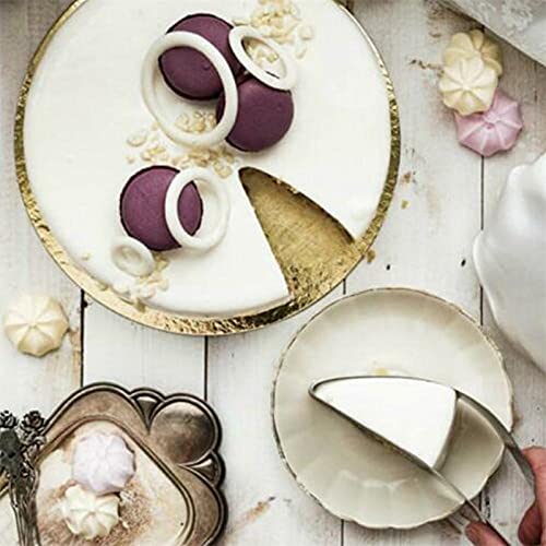 Premium Stainless Steel Cake Slicer - Professional Cake, Pie & Pastry Cutter with Comfort Grip - Perfect for Wedding Cakes, Birthday Parties & Baking Enthusiasts - Also Great for Bread, Pizza & Dessert Serving