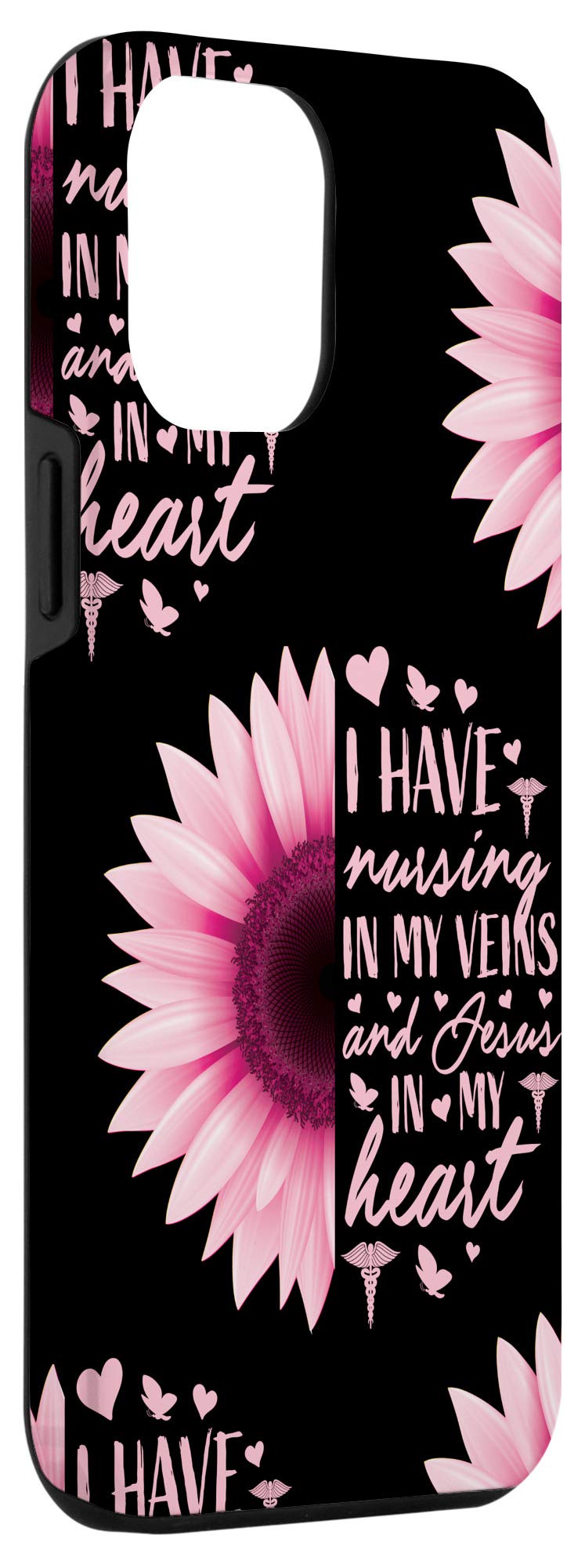 iPhone 12 Pro Max Floral Cute Nurse Phone Case - Perfect Nursing Gift for RN Nurses | Durable Protective Cover for Hospital Shifts & Daily Use