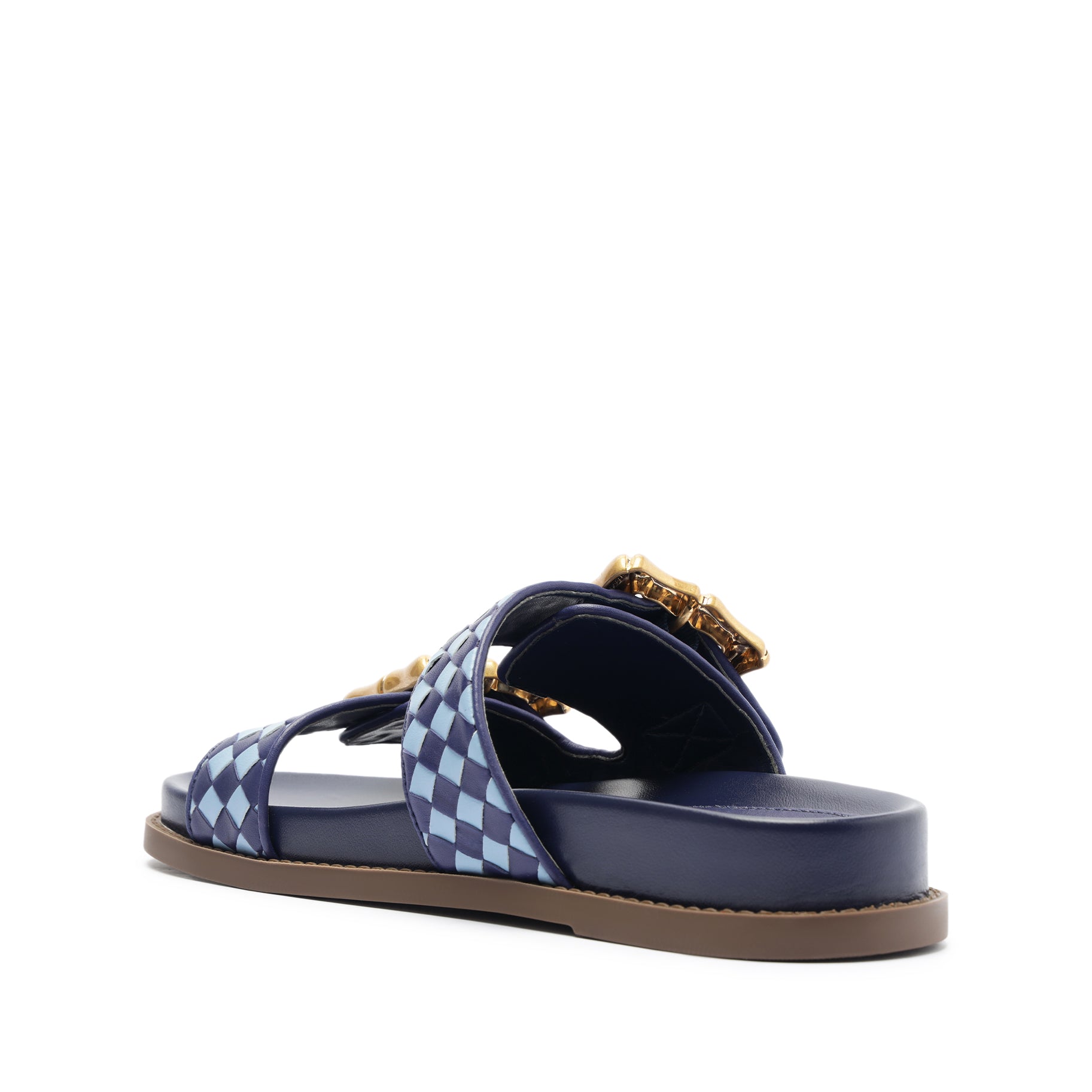 Enola Sporty Woven Leather Sandals for Women - Comfortable Summer Casual Shoes - Perfect for Beach, Vacation & Outdoor Activities