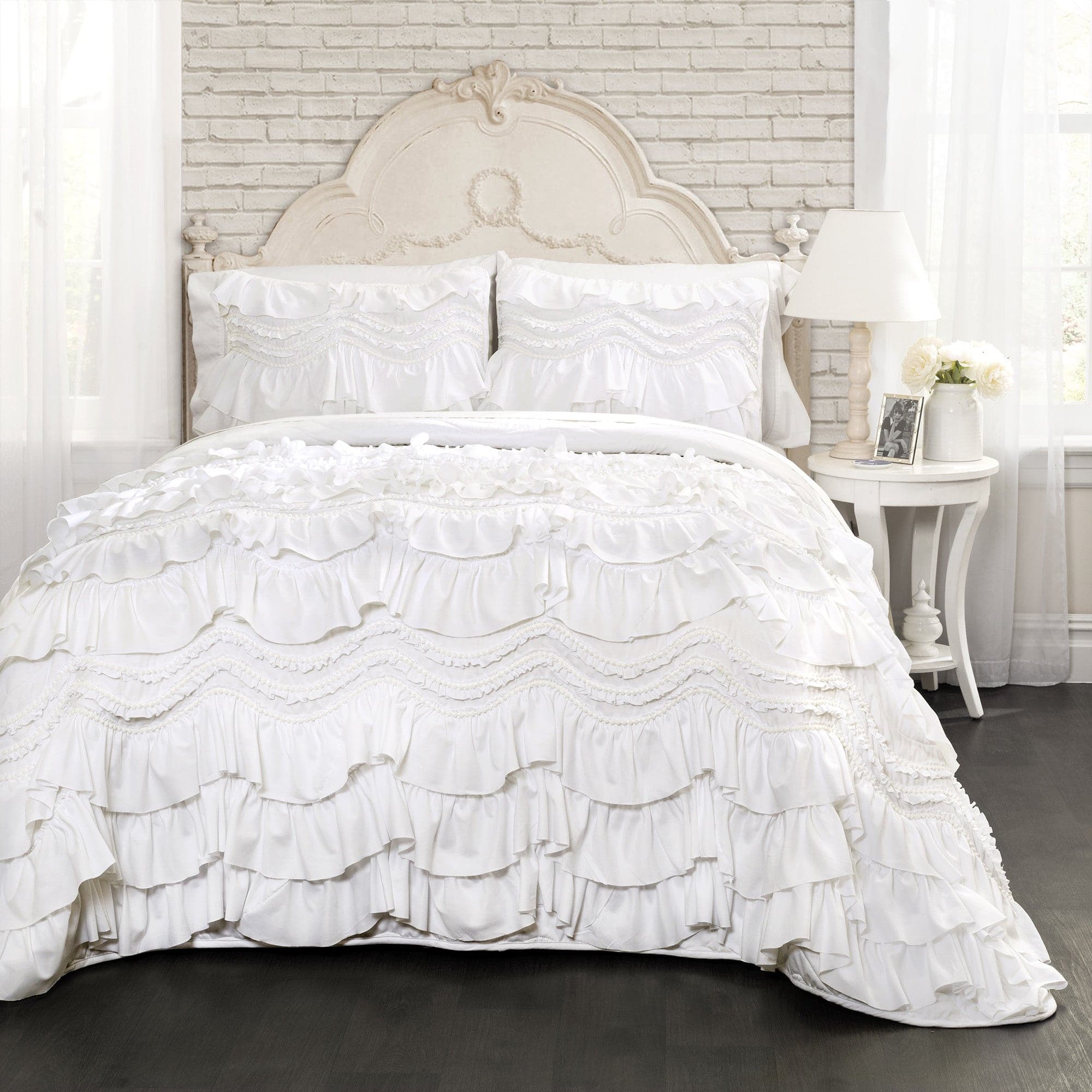 Kemmy Quilt 3-Piece Bedding Set - Soft & Cozy Queen/King Size Comforter Set with Pillow Shams - Perfect for Bedroom, Guest Room & Cozy Home Decor