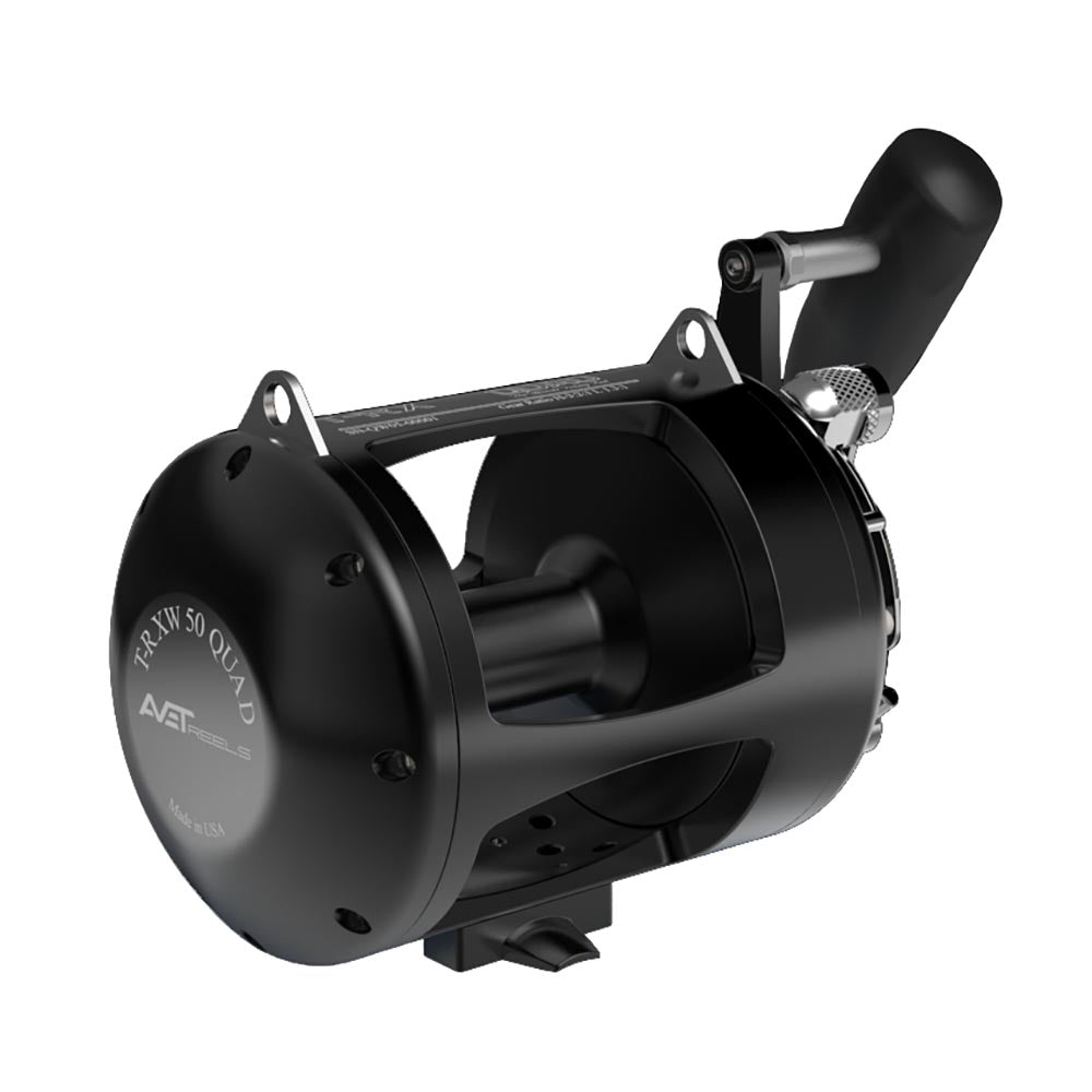Avet Quad T RX 50W Wide Two Speed Fishing Reels - Saltwater & Offshore Big Game Fishing Reel for Tuna, Marlin & Swordfish