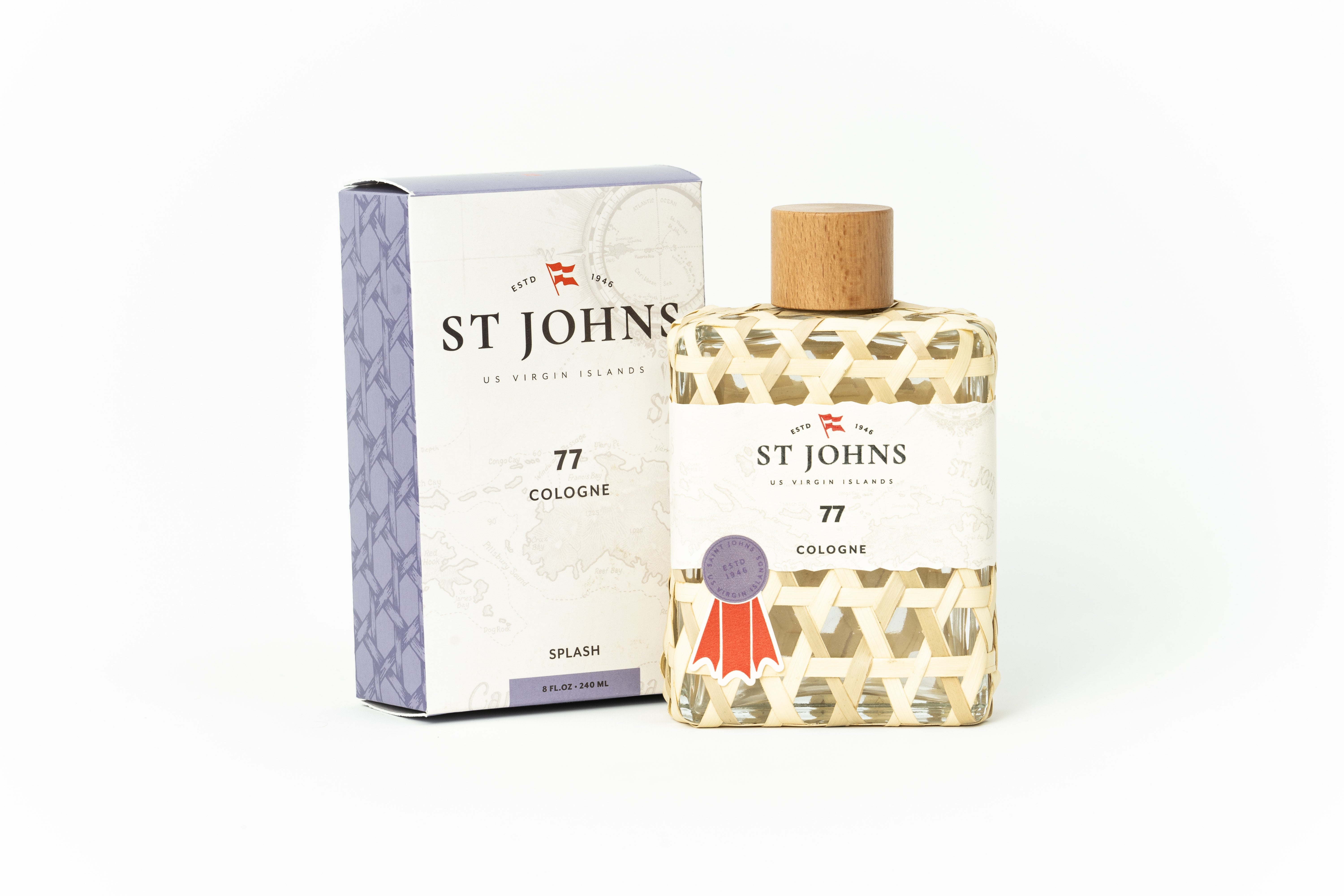 ST JOHNS NO. 77 Cologne for Men - Premium Fragrance with Long-Lasting Scent - Perfect for Daily Wear, Office & Special Occasions