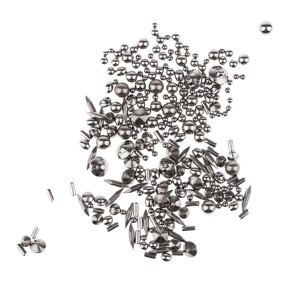Harilla 1 Pound Stainless Steel Tumbling Media Beads for Metal Polishing & Jewelry Finishing - Perfect for Rock Tumblers, Brass Cleaning & DIY Craft Projects
