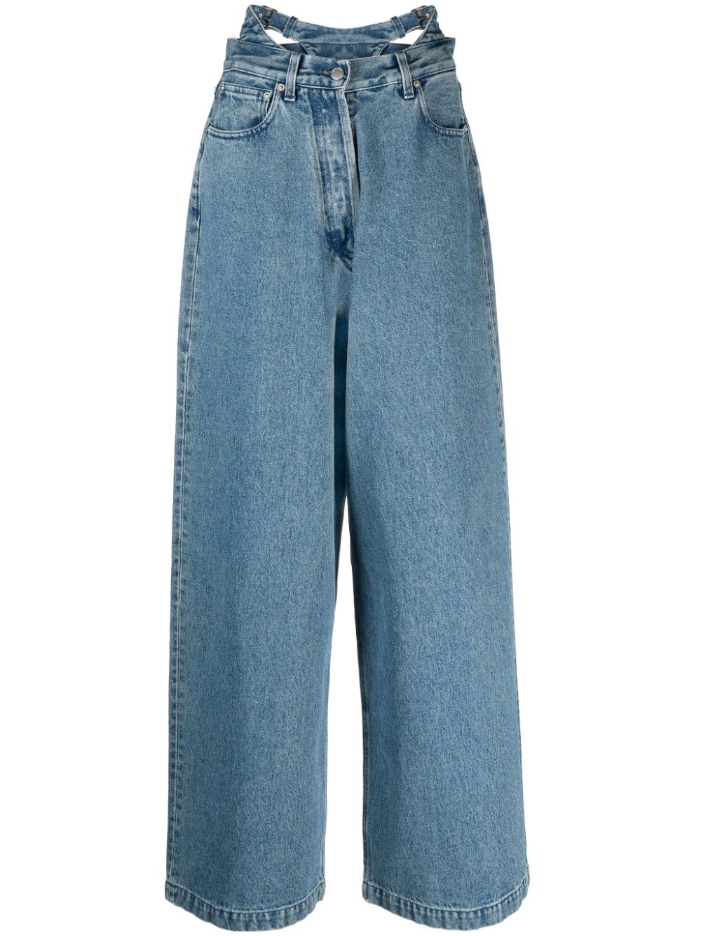 Ambush Blue Jeans for Women & Men - High-Quality Denim Pants for Casual Wear & Street Style Fashion