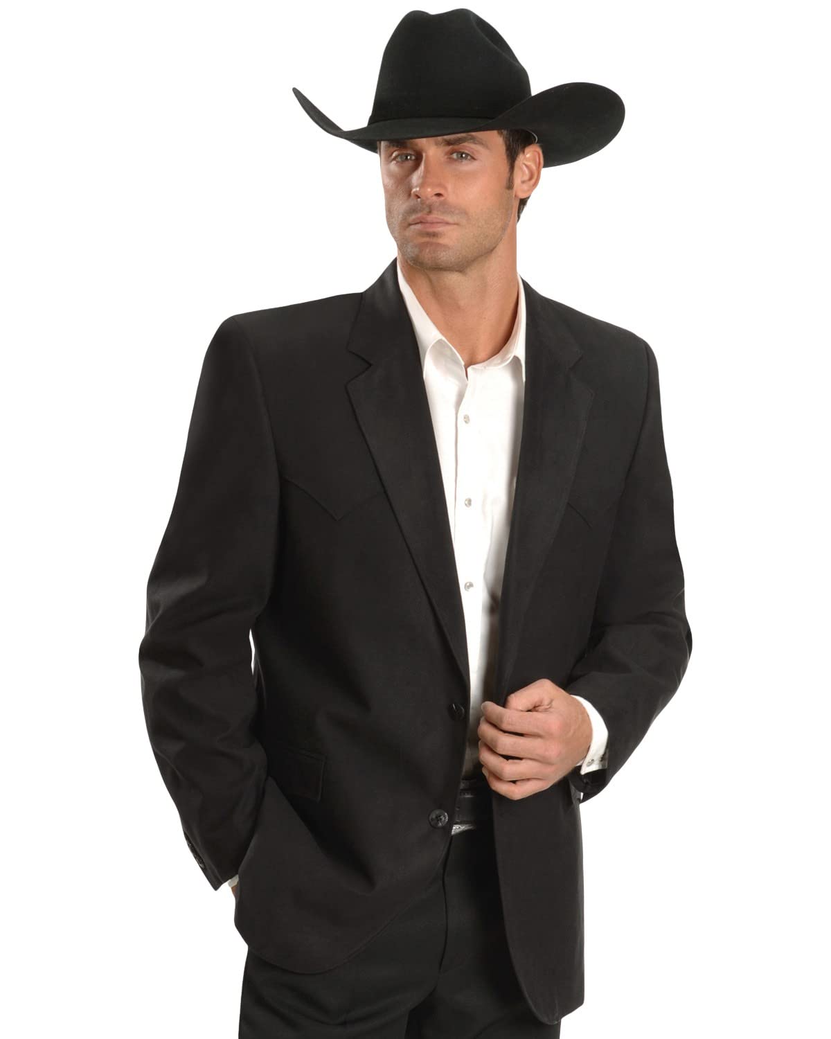 Men's Microsuede Sport Coat - Slim Fit Blazer for Business & Casual Wear - Black 46 Regular & Tall Sizes - Perfect for Office, Weddings & Formal Events