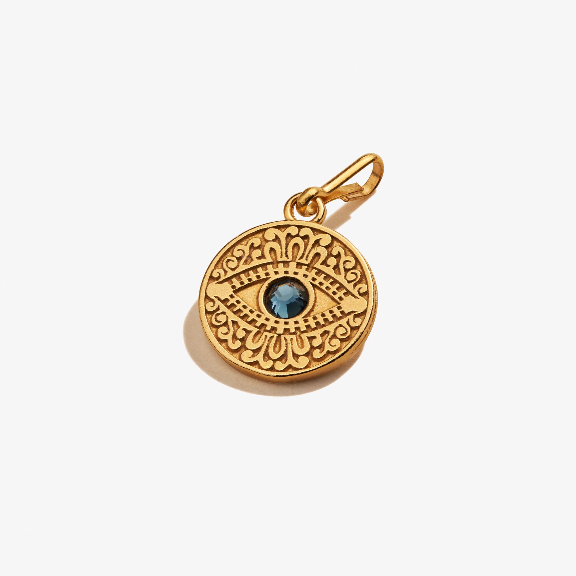 Evil Eye Crystal Charm for Protection - Blue Glass Evil Eye Pendant Necklace for Women & Men - Spiritual Jewelry for Good Luck & Positive Energy - Perfect for Gifts, Travel & Daily Wear