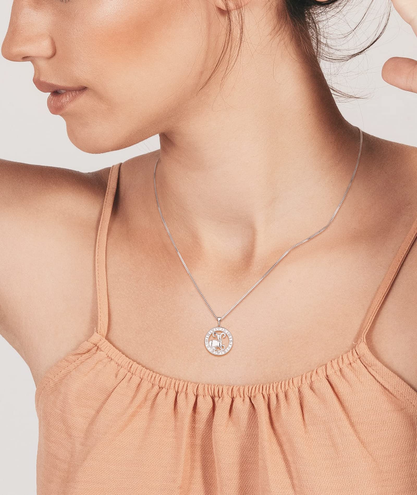 YL Constellation Necklace - Sterling Silver Zodiac Pendant Astrology Horoscope Jewelry for Women - Perfect Gift for Birthday, Anniversary & Special Occasions