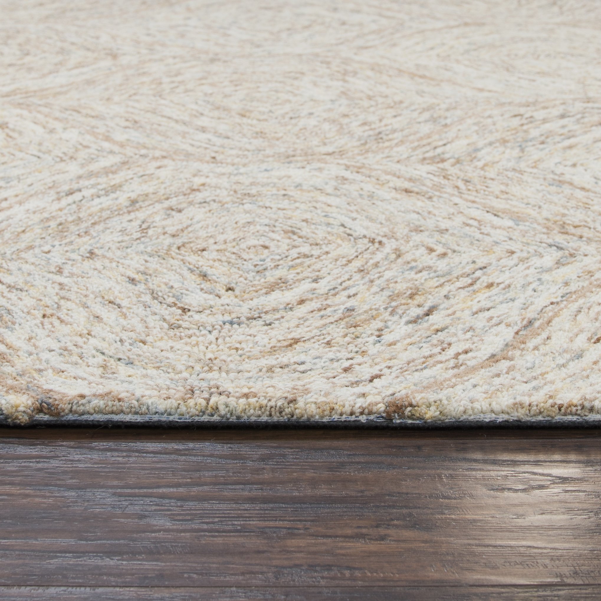 Rizzy Home Brindleton Brown/Ivory Tweed 2'6