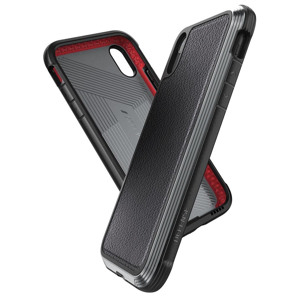 Premium Leather Phone Case for Apple iPhone XR - X Doria Defense Lux PRO Slim Protective Cover with Shock Absorption | Perfect for Work, Travel & Everyday Use