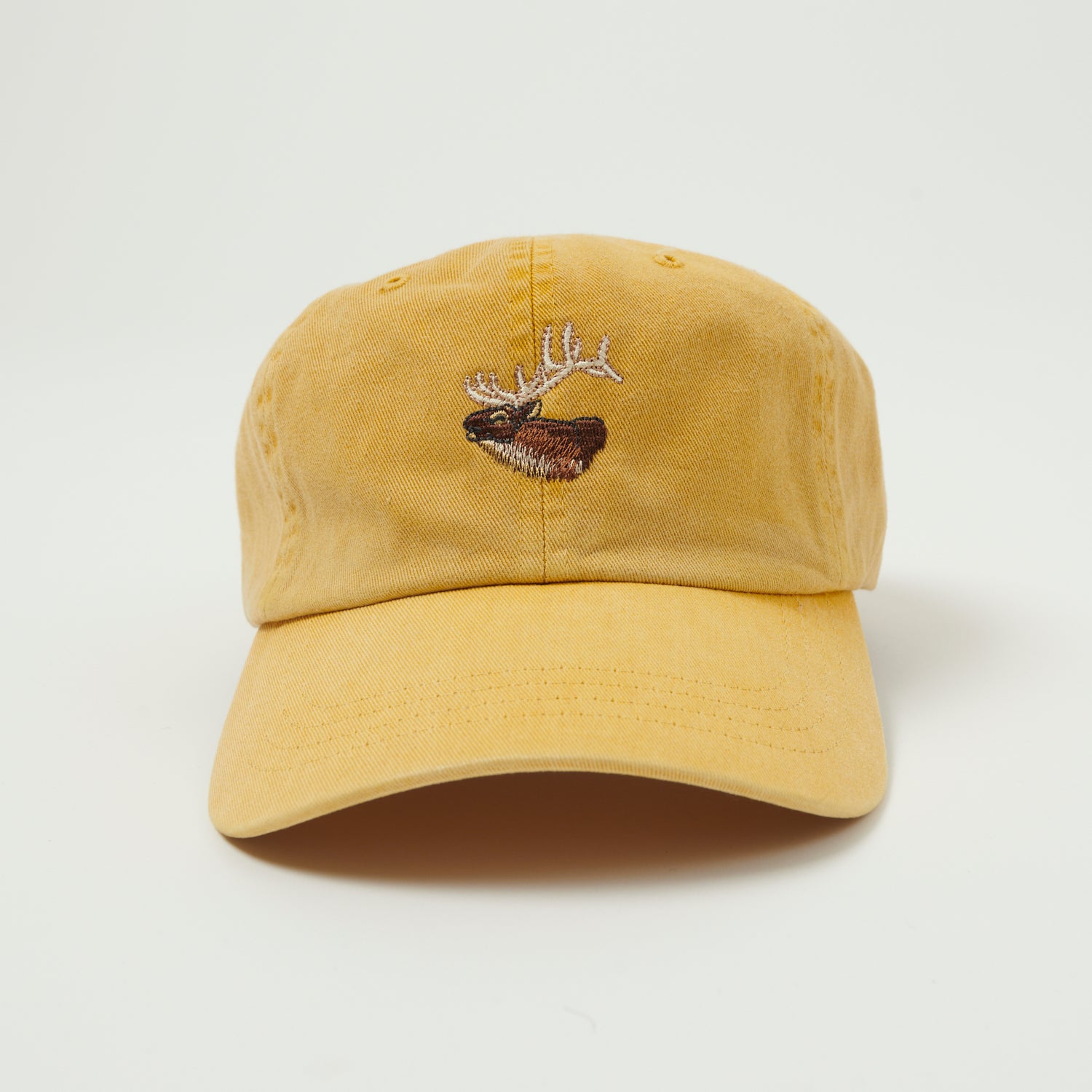 Filson Washed 'Elk' Low Profile Baseball Cap - Lemon Color for Outdoor Adventures & Casual Wear