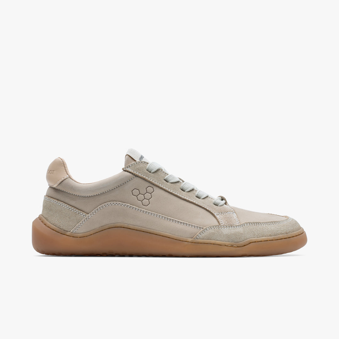 Vivobarefoot Women's Gobi Sneaker - Premium Leather Minimalist Shoes for Walking, Running & Travel | Barefoot Comfort & Style