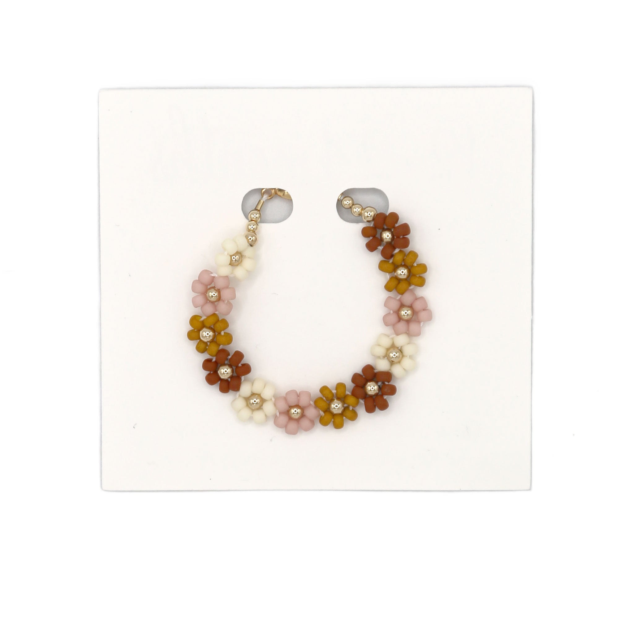 14K Gold Filled Floral Bracelet for Women - Elegant Boho Chic Jewelry - Perfect for Weddings, Parties & Everyday Wear