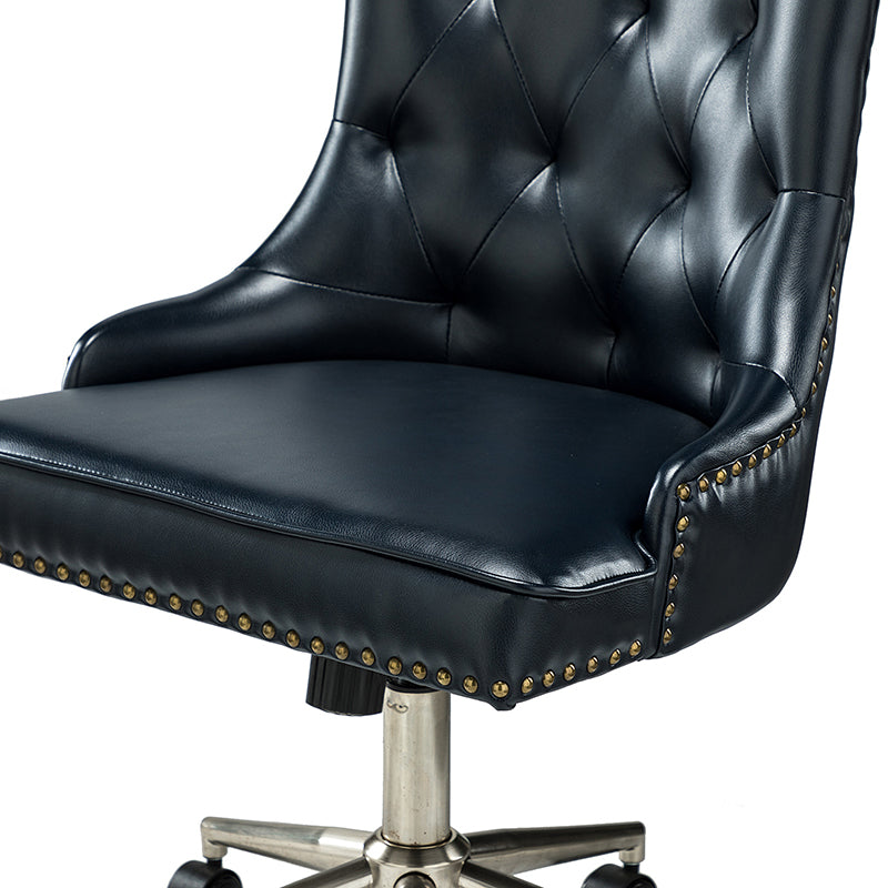 Euander Vegan Leather Office Chair - Ergonomic Desk Chair for Home & Work - Comfortable & Durable for Long Hours Sitting