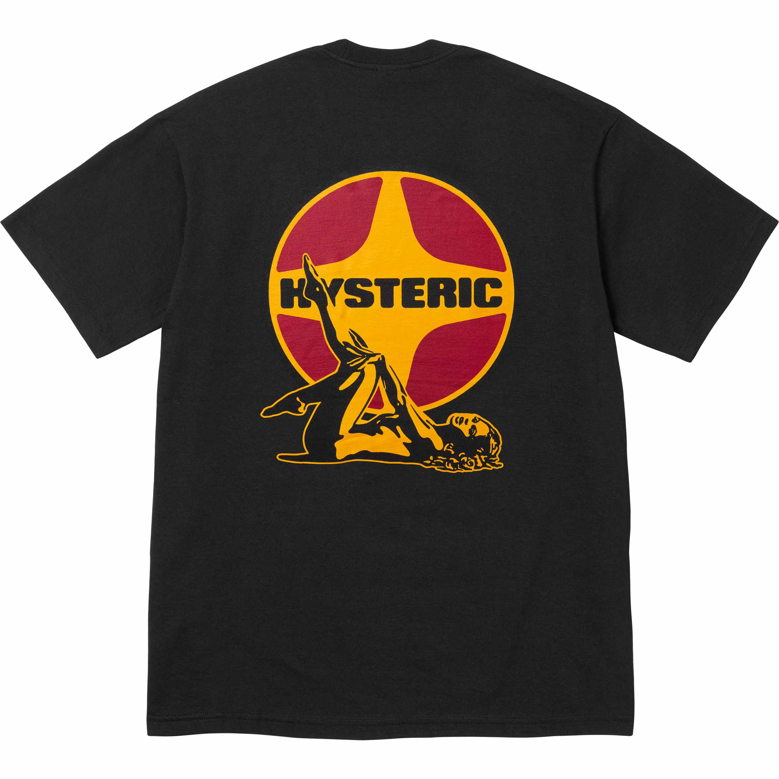 SUPREME 24FW HYSTERIC GLAMOUR PIN UP T-Shirt - Vintage Graphic Tee for Men & Women - Perfect for Streetwear, Casual Outfits and Urban Fashion