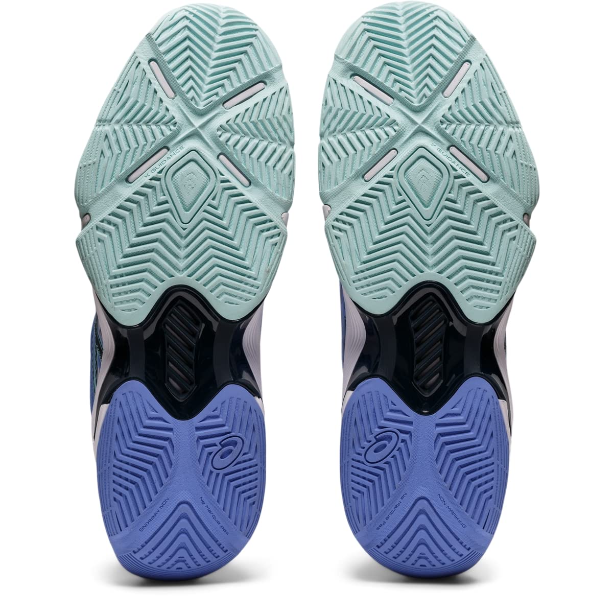 ASICS Women's GEL-BLADE 8 Tennis Shoes for Women - Lightweight Court Sneakers with Gel Cushioning, Size 7, Periwinkle Blue/French Blue - Perfect for Indoor & Outdoor Tennis, Badminton, and Volleyball