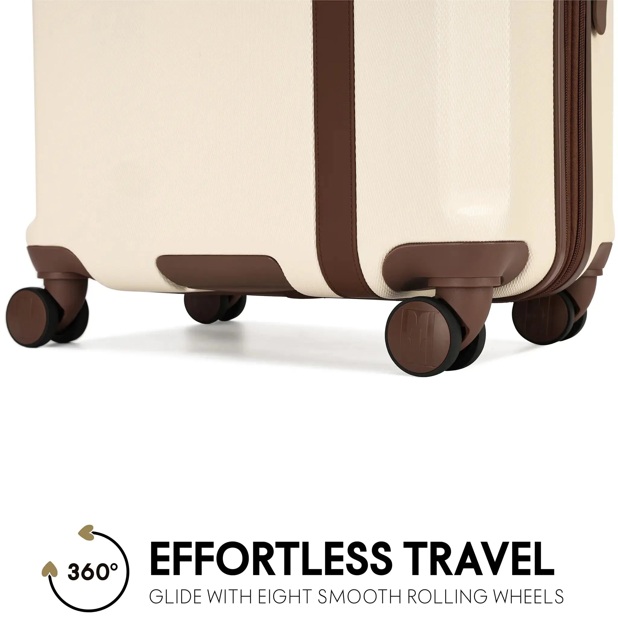 Luxe Journey 3-Piece Expandable Vintage Suitcase Set - Perfect for Travel, Vacations & Business Trips