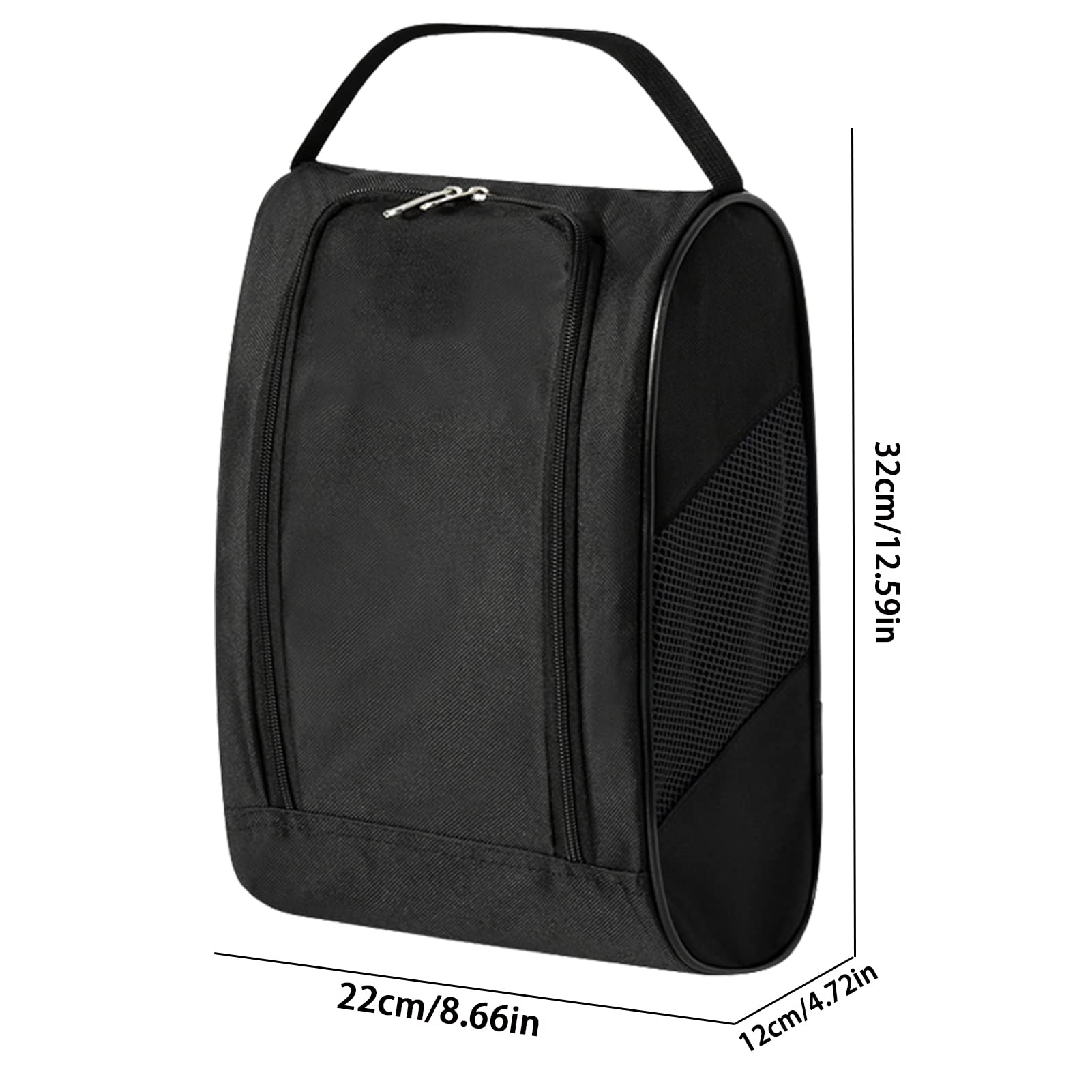 **Breathable Golf Shoe Travel Bag with Ventilation – Lightweight Sports Shoe Carrier for Golf, Baseball & Soccer – Perfect for Tees, Balls & Accessories – Ideal for Travel, Gym & Outdoor Sports**