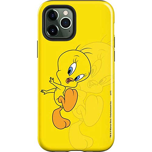 Skinit Impact-Resistant Phone Case for iPhone 12 Pro Max - Officially Licensed Looney Tunes Tweety Bird Dual Design | Protective Cover for Everyday Use & Travel