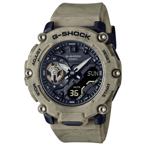 Casio G-Shock GA-2200SL-5A Digital Sport Watch for Men - Shock Resistant, Waterproof, Durable Design - Perfect for Outdoor Adventures, Workouts & Daily Wear