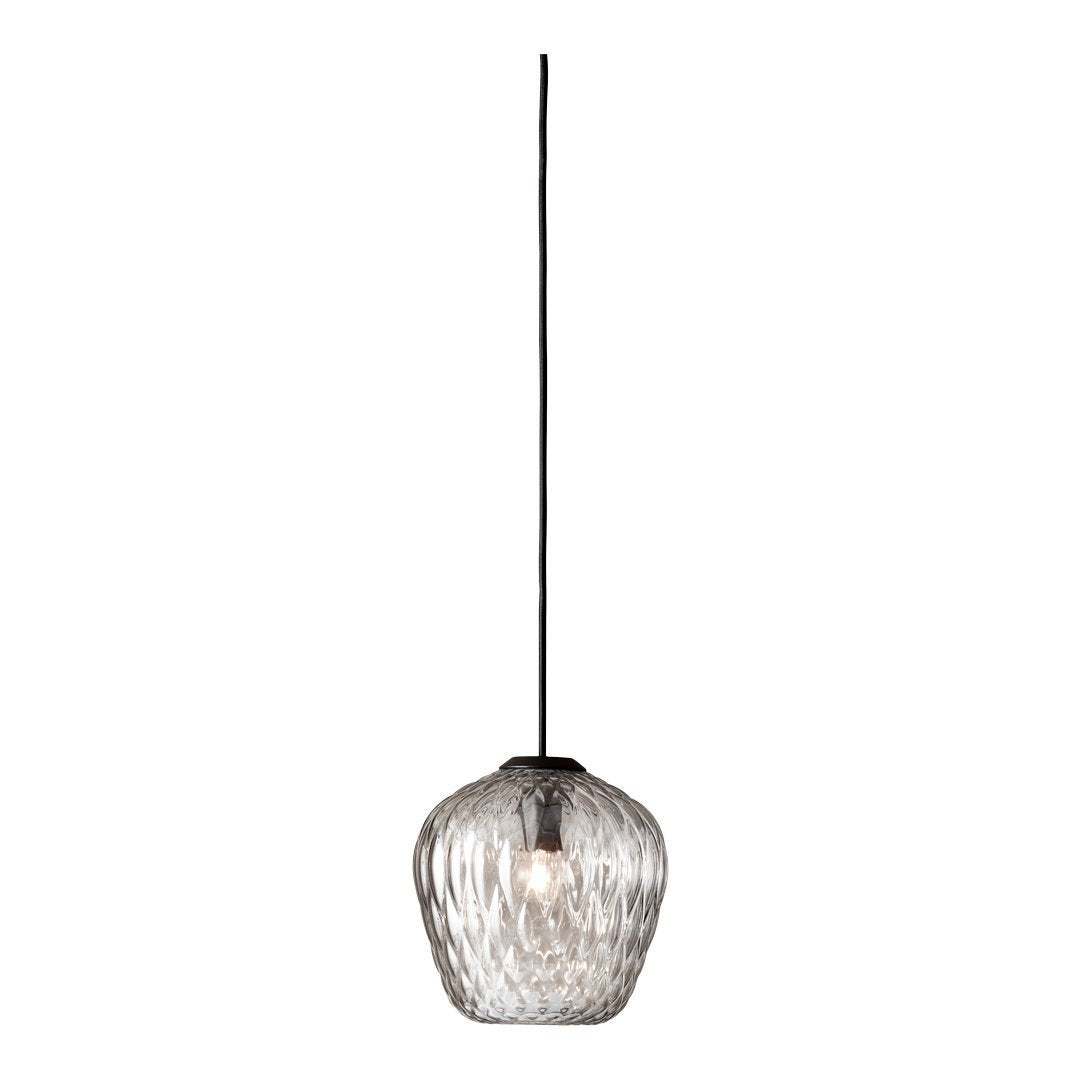 SW4 Blown Glass Pendant Light - Elegant Handcrafted Ceiling Fixture for Dining Room, Living Room & Bedroom