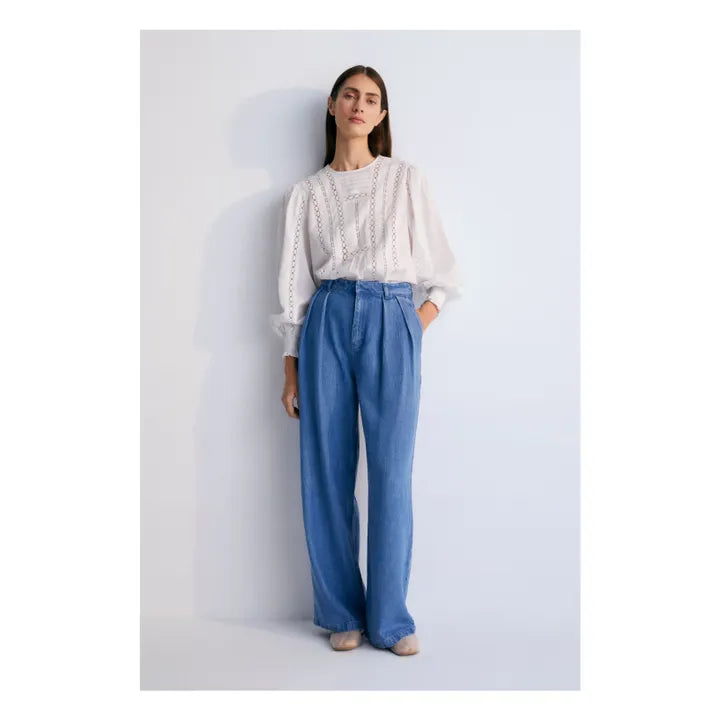 The New Society Micenas Jeans for Women - High Waist Stretch Denim Pants, Comfortable & Fashionable - Perfect for Casual Wear, Office, and Night Out