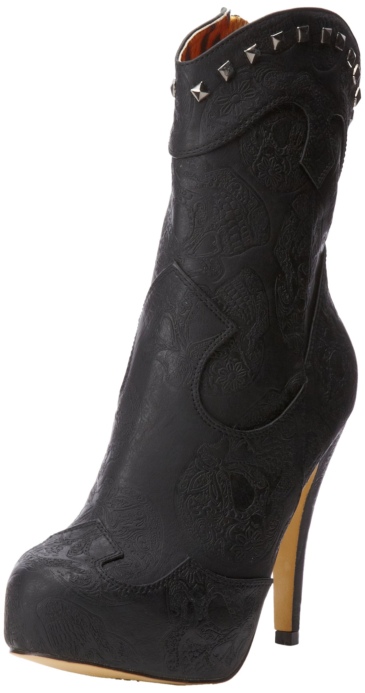 Iron Fist Women's Tigre And Bunny Cowboy Boots - Stylish Western Ankle Boots for Women | Perfect for Country Music Festivals, Rodeos & Vintage Fashion Outfits