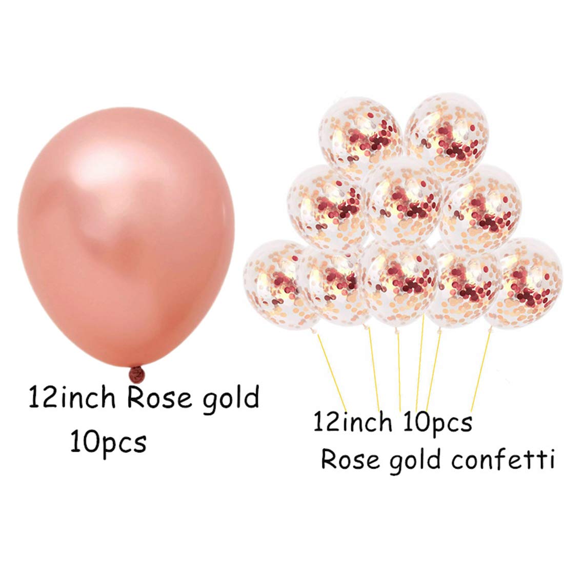 24 Pack Gold Rose Welcome Home Letter Balloon Banner with Star Sequin Balloons - Perfect for Home Decor, Family Reunions, Birthday Parties & Celebration Decorations