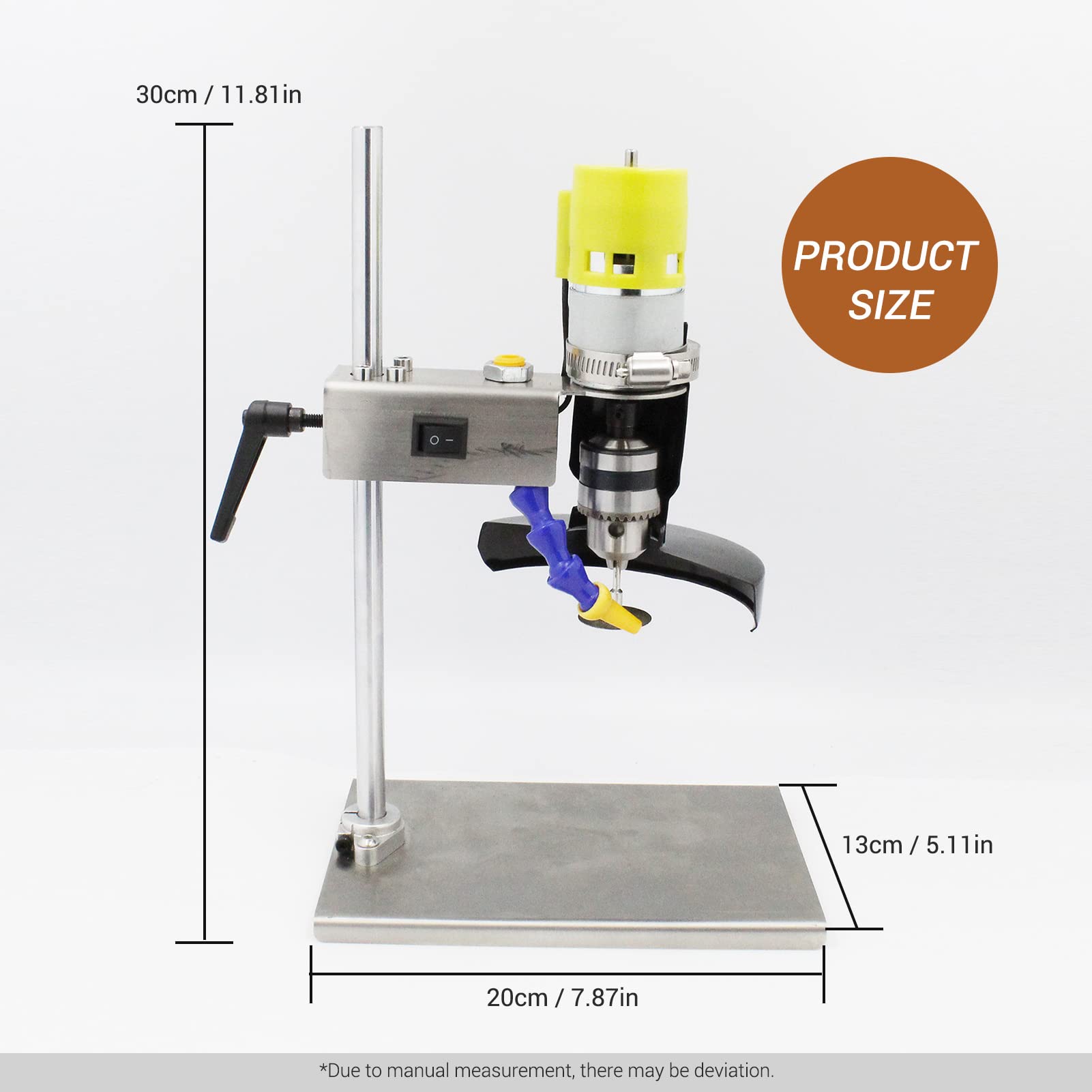 Electric Glass Bottle Cutter Tool - 7 Adjustable Speed DIY Cutting Machine for Crafting Flower Pots & Round/Oval Bottles | Perfect for Home Decor, Wedding Centerpieces & Upcycling Projects