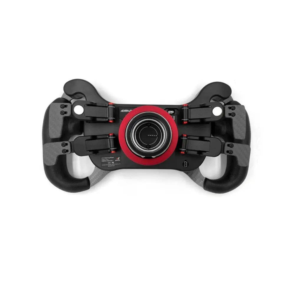 Simagic GT4 Carbon Fiber Steering Wheel Rim - High-Performance Racing Wheel for Sim Racing, Drifting & Gaming - Compatible with PC & PS4/PS5