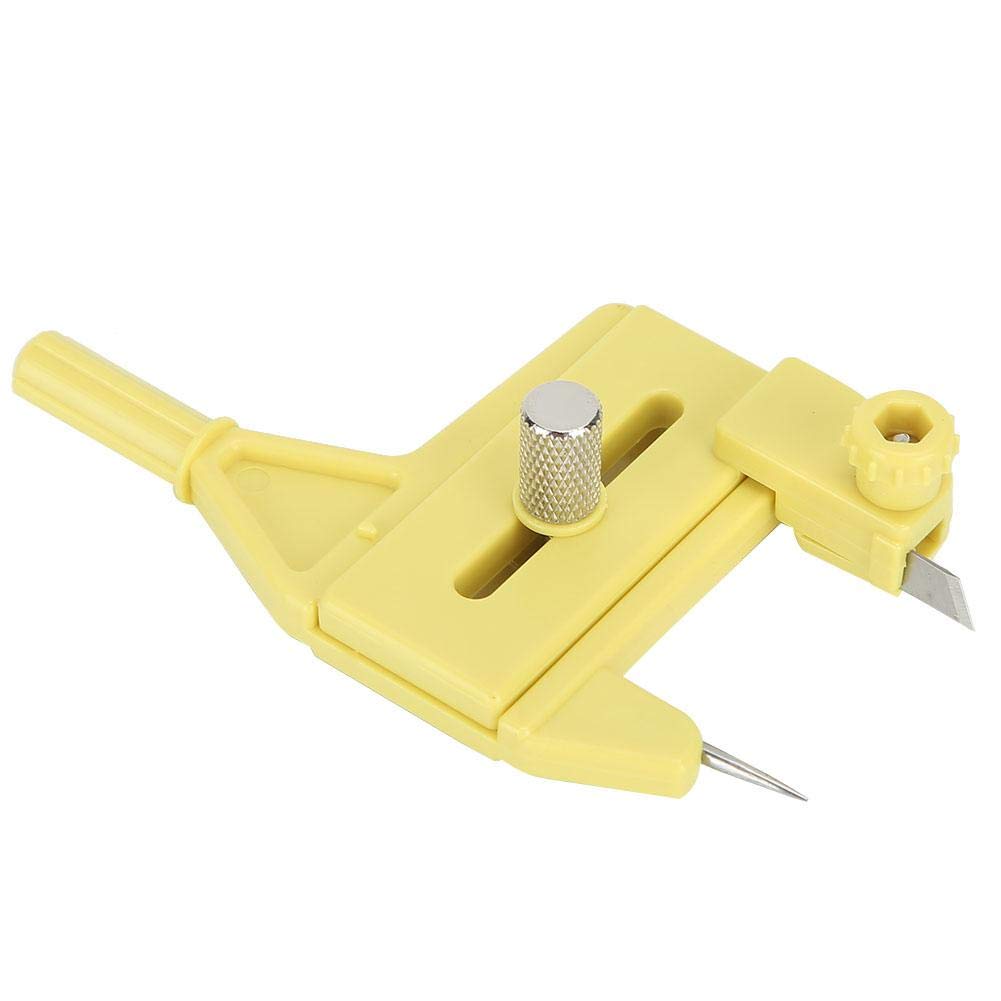 Precision Circle Cutter Tool for Arts & Crafts - Adjustable 1.5-50mm Diameter Cutting - Perfect for Scrapbooking, Leather Craft, and DIY Projects
