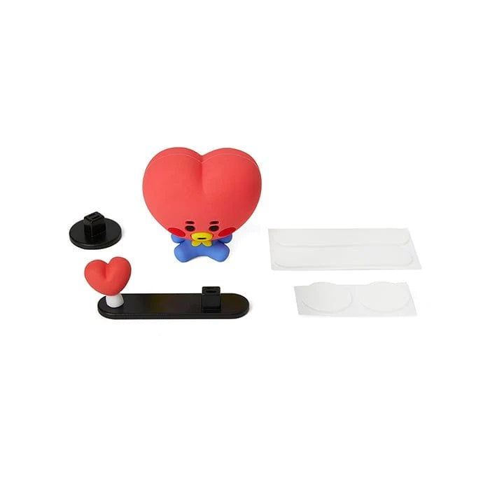 BT21 Baby Figure Mask Hanger Tata - Cute Cartoon Face Mask Holder for Kids & Adults - Perfect for Home, Office, and Travel Organization