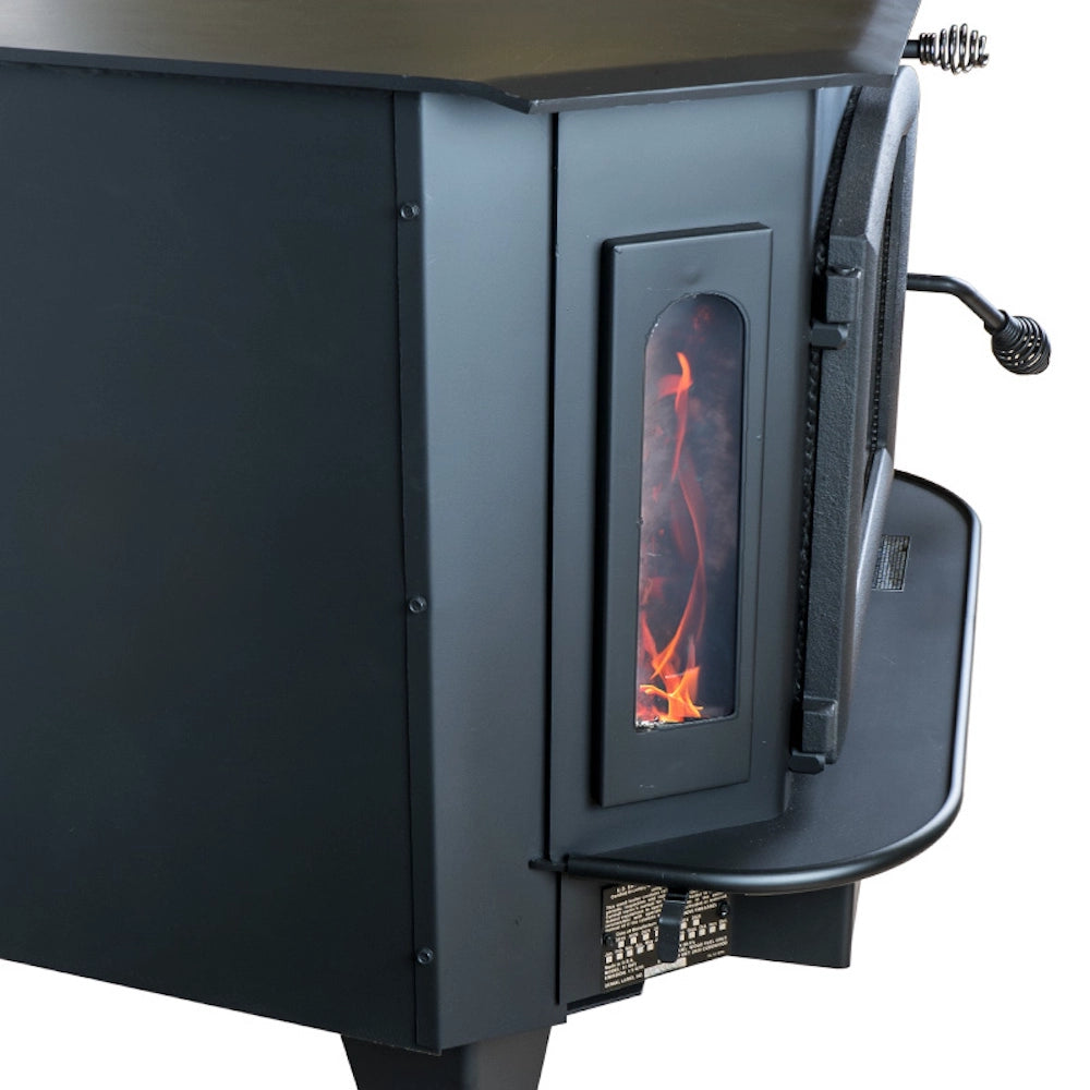 Buck Stove Model 91 Extra Large Catalytic Wood Stove for Home Heating - Efficient Fireplace Insert for Cabins, RV & Outdoor Living Spaces