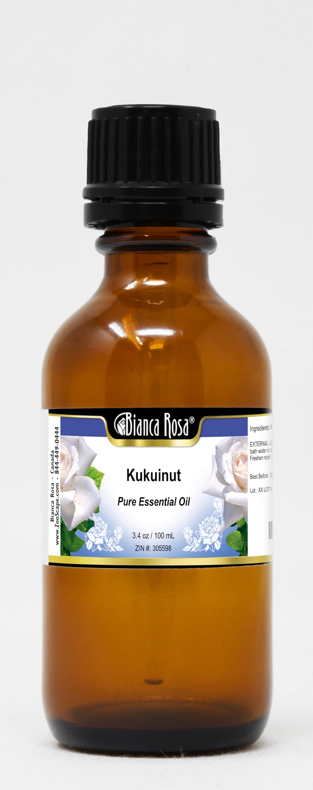 Kukuinut 100% Pure Essential Oil - 3.40 oz (Lavender, Peppermint, Eucalyptus) for Aromatherapy, Massage & Diffusers | ZIN: 305598 | Relaxation & Stress Relief