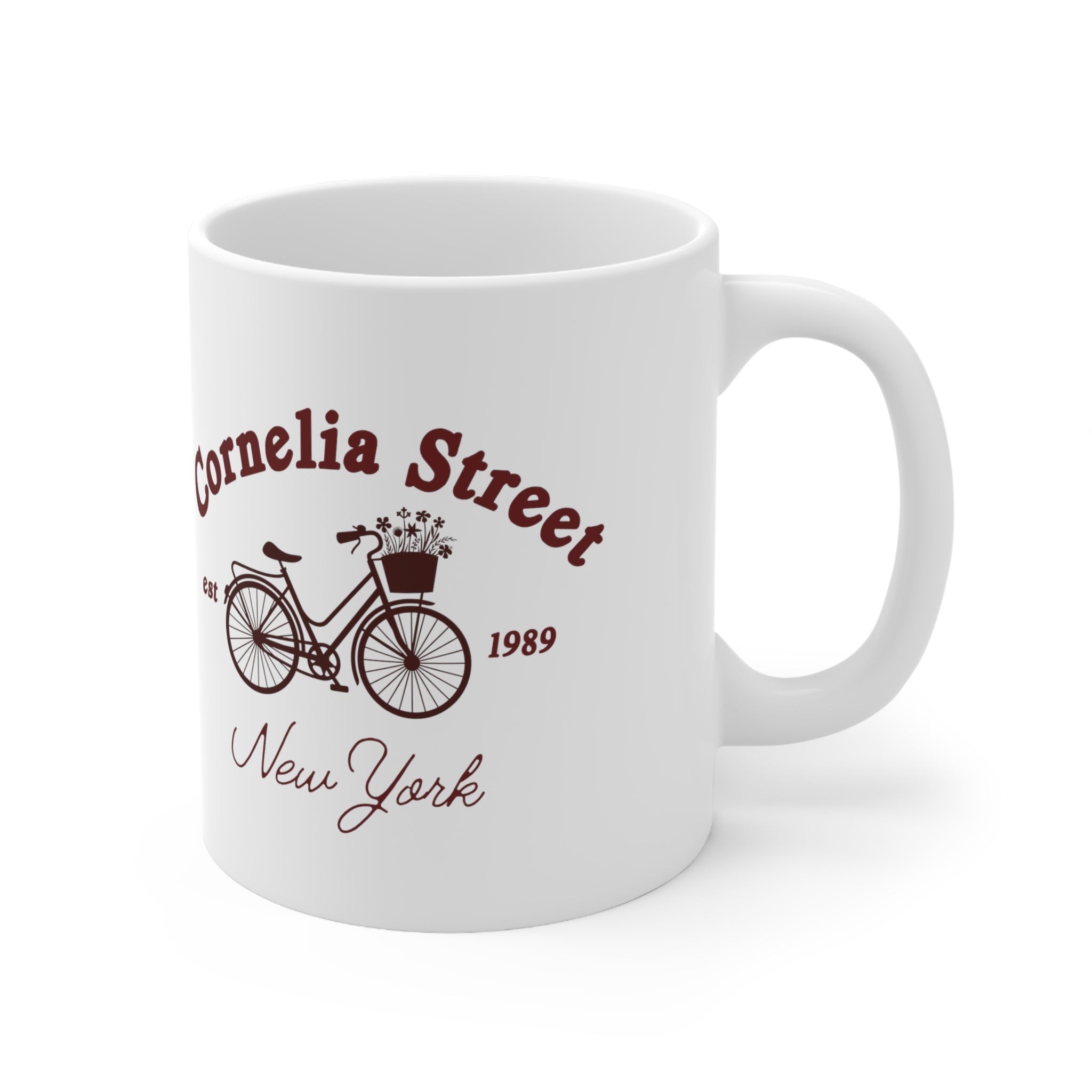 Cornelia Street 11oz Ceramic Coffee Mug - Perfect for Home, Office & Gifts - Dishwasher & Microwave Safe