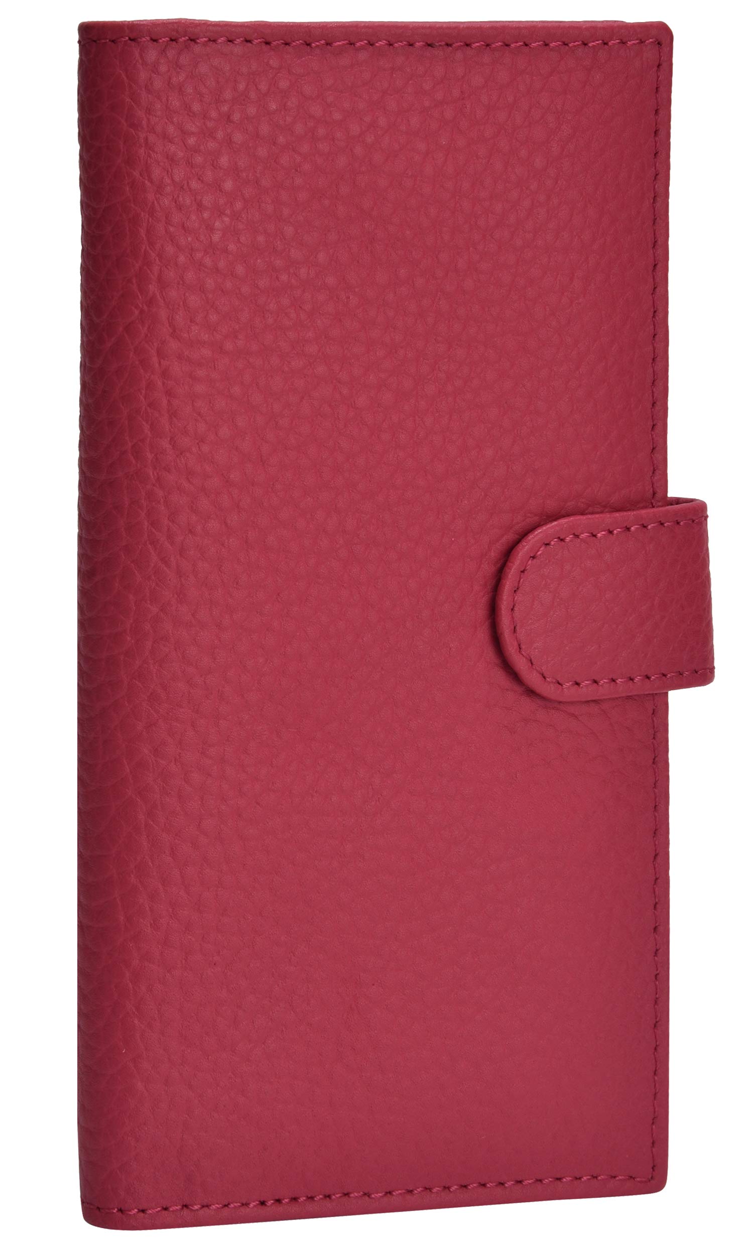 Oak Leather RFID Slim Wallet - Checkbook Cover for Men & Women | Gift & Travel Essentials