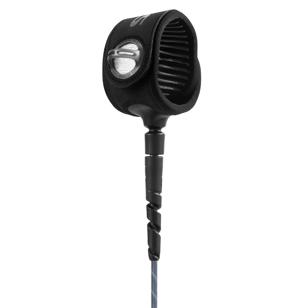 7' FCS Freedom Helix All Around Surfboard Leash - Durable & Comfortable for Surfing, Bodyboarding & Water Sports